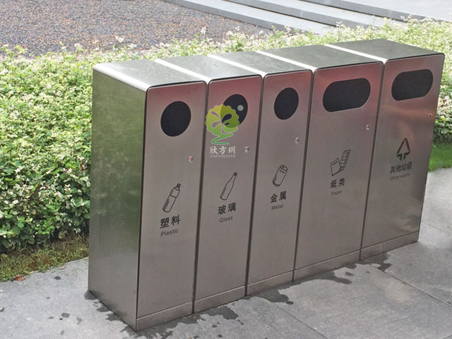 戶(hù)外五分類(lèi)垃圾箱